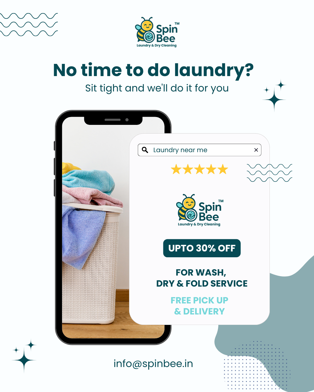 Spinbee Laundry & Dry Cleaning Price List — Kichha