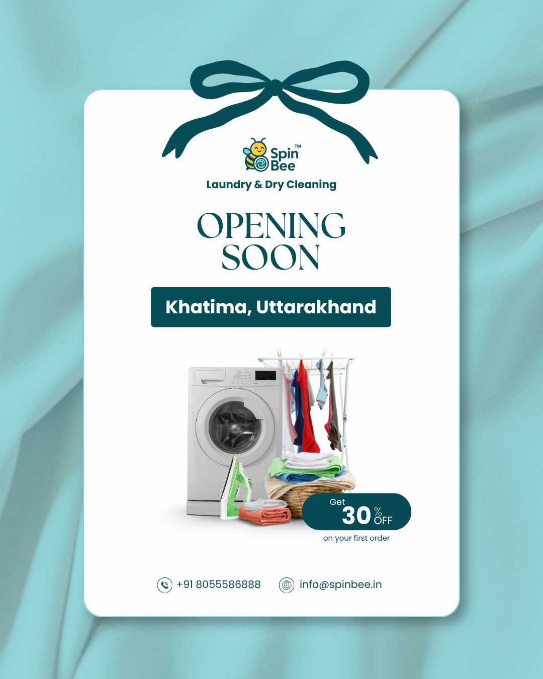 Best Dry Cleaners in Khatima | SpinBee